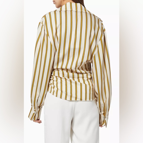 IN THE MOOD FOR LOVE Joelle Draped Shirt - Picture 3 of 10